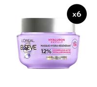 Lot De 6 - Elsève Hyaluron Repulp Masque Hydra-Régénérant 310ml