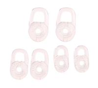 Lot de 6 embouts auriculaires en silicone pour écouteurs filaires S/pour M/L Casque filaire pour oreillettes Oreillettes Oreillettes 5200 Mousse Filaire Casque Eoscope Ermomètre Remplacement