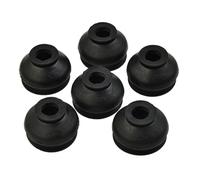 Lot De 6 Embouts De Biellette De Direction Et Soufflets De Rotule en Caoutchouc, Accessoires De Remplacement for Soufflets De Rotule