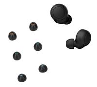 Lot de 6 embouts de rechange en silicone pour casque Sony WF-C500/WI-C200, noirs