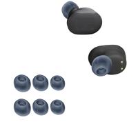 Lot de 6 embouts de rechange en silicone pour écouteurs JBL Tune Buds - Coussinets de rechange - Bleu