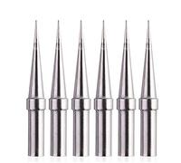 Lot de 6 embouts de rechange pour fer à souder Weller ET WES51/50, WESD51, WE1010NA, PES51/50, LR21 ET Tip Series (6PCS-02)