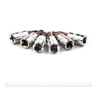 Lot de 6 embouts de tournevis avec embouts PH1 PH2 PH3 pour PZ1 pour PZ2 PZ3, entraînement 6,35 mm, acier au chrome vanadium, essentiel pour la réparation électronique