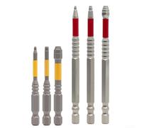 Lot de 6 embouts de tournevis électriques avec tige hexagonale pour un alignement précis et un transfert de couple plus fort (B)