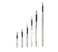 Lot de 6 embouts de tournevis PH2 à tige hexagonale 6,35 mm avec vis cruciformes électriques 50-150 mm