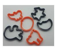 Lot de 6 emporte-pi ces en plastique pour Halloween