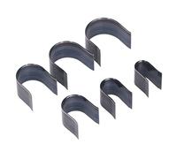 Lot de 6 emporte-pièces pour cuir - Forme ronde en forme de queue de flèche - Avec boîte de rangement - Coupe rapide et propre - Acier de qualité supérieure - Idéal pour le cuir et