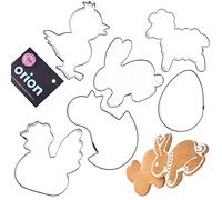 Lot de 6 emporte-pièces pour pain d'épices, biscuits, moules à biscuits.