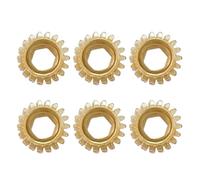 Lot de 6 engrenages d'accordage de guitare classique en fer pour le réglage des cordes et le remplacement de l'axe de guitare, accessoires décoratifs