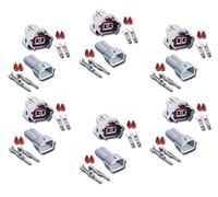 Lot de 6 ensembles connecteurs Mâle/Femelle- Compatible avec Nippon Denso Top Slot