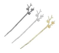 Lot de 6 Épingles à Cheveux Chinoises Rétro en Alliage pour Coiffures | Style Simple et Élégant, Léger à Transporter et Ranger, pour Filles et Dames, Accessoires Coiffure