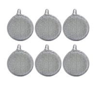 Lot de 6 éponges à vaisselle double face de 13 x 13 x 3 cm - Pour cuisine - Convient pour un usage quotidien - Bonne construction - Fabriqué à partir de bons matériaux