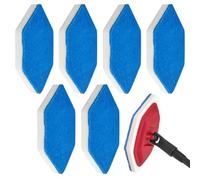 Lot de 6 éponges de rechange pour Vileda, salle de bain et baignoire - Compatible avec l'éponge multi-surfaces Vileda Bath Magic