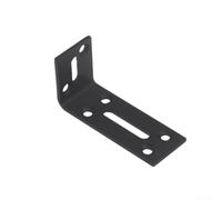 Lot de 6 équerres fixes à code d'angle réglable, connecteur d'angle de 90 degrés pour projets de travail du bois, acier inoxydable, 6 pièces (40 x 80 mm)