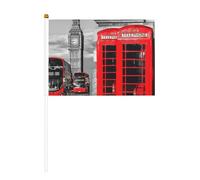 Lot de 6 et 10 drapeaux à agiter à la main pour défilés, fêtes, bars, anniversaires