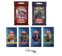 Lot de 6 Extensions Hero Realms en Français Liche + Dragon + Archer + Guerrier + Voleur + Clerc + 1 Décap Blumie