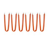 Lot de 6 extracteurs de puces IC en forme de U en acier inoxydable avec poignée isolée en vinyle pour carte mère, circuit imprimé, extracteur de puce pour outil de retrait de PCB, orange
