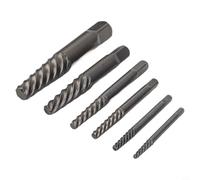 Lot de 6 extracteurs de vis avec tige hexagonale facile à retirer pour goujons et écrous arrondis