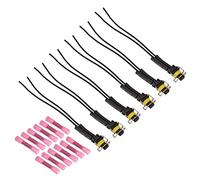 Lot de 6 faisceaux de câbles d'injecteur de carburant de remplacement complet pour moteurs C7 C9, construction métallique ABS haute résistance, ajustement direct OEM 3669748