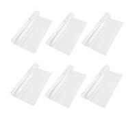 Lot de 6 feuilles de gabarit de matelassage transparentes, utilisation du motif, 0,02 cm pour matelassage, projets de couture, gabarit de couture, pochoir de patchwork, panneau découpable