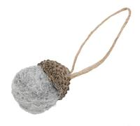 Lot de 6 feutrines pour loisirs créatifs, décoration de fête (gris)