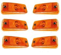 Lot de 6 feux de gabarit latéraux droit/gauche Ambre pour Premium Kerax Magnum