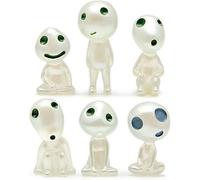 Lot de 6 figurines elfes lumineuses Princesse Mononoké - Accessoires de jardinage d'extérieur