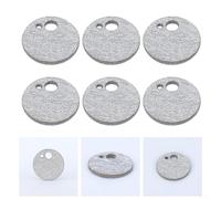 Lot de 6 filets volatils de rechange à double trou pour chauffage Webasto 2000ST/5000 avec fer chromé et aluminium pour une longue durée de vie