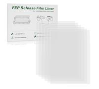 Lot de 6 films FEP 290 x 210 x 0,15 mm, film FEP compatible avec ELEGOO Saturn 2, Saturn 8K, Saturn 3, Saturn 3 Ultra, Photon Mono M3 Premium, M5, M5S, M5s Pro, Sonic Mighty 4K, E10, X10 Imprimante 3D