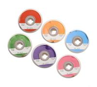 Lot de 6 fils à dessouder de 1,5 m pour enlever la soudure dans les trous traversants et applications de technologie de montage pour outils de réparation électroniques