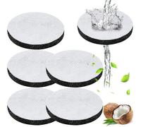 Lot de 6 filtrants à eau pour bouteilles filtrantes Brita Fill and Go, filtres à eau Microdisc pour Réduit les PFAS, le chlore