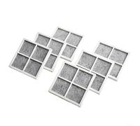 Lot de 6 filtres à air à charbon actif pour réfrigérateur, remplacement pour LG LT120F pour KENMORE 469918, adsorbe les particules ultra-fines, tissu non tissé, stockage des aliments frais de cuisine