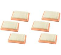 Lot de 6 filtres à air de rechange pour tondeuse à gazon Hon-da GCV145 GCV160/170/190/200, convient pour les moteurs HRU19 HRN216 HRR216 HRS216 HRS216, partie 17211-Z8B-901