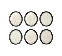 Lot de 6 filtres à café de rechange pour machines Mr Coffee | Lot de 6 réserves à long terme, compatibles avec Mr Coffee, montage facile, améliore l'arôme, aucun outil
