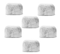 Lot de 6 filtres à eau à charbon de rechange pour toutes les machines à café Cuisinart - Filtres compatibles avec Cuisinart (pas Keurig) - Remplace Cuisinart DCC-RWF