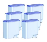 Lot de 6 filtres à eau de rechange à 2 niveaux compatibles avec Philips AquaClean CA6903/10 CA6903/22 CA6903, pour machines à café automatiques Saeco & Philips