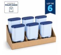 Lot de 6 Filtres à Eau de Rechange Compatibles Philips Saeco AquaClean CA6903/10 CA6903/22 - Anti-Calcaire