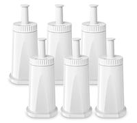 Lot de 6 filtres à eau de rechange pour machine à café Sage Barista Express Pro SES810/SES880/SES920/SES980/SES990/SES875/SES008/BES008, SES008WHT0NEU1