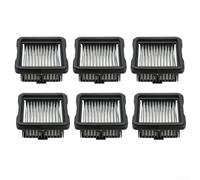 Lot de 6 filtres à poussière de rechange efficaces pour aspirateurs Midea S60 S6 Pro, entretien facile, filtres lavables pour un nettoyage en intérieur