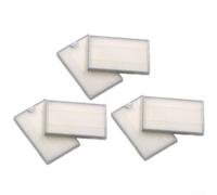 Lot de 6 filtres compatibles avec l'aspirateur robot Create S18 pour remplacement de cycle standard tous les 2 à 3 mois