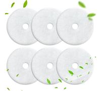 Lot de 6 filtres compatibles avec le système de ventilation Maico ZF EC, 0093.0758, filtre à air de rechange, filtre à poussière G2, filtre à poussière pour couvercle ER-AK/-AH/-AB de l'insert de