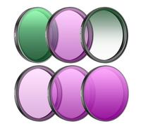 Lot de 6 filtres créatifs avec processeur et brouillard épais pour des conséquences de tir flexibles dans la vidéo d'aventure créative