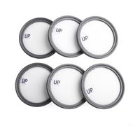 Lot de 6 filtres d'aspirateur pour Jimmy WB55/BX5/WB73/BX7 Pro, filtre moteur HEPA lavable de rechange pour aspirateur à main sans fil, filtre à air de qualité supérieure pour enlever la poussière