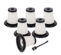 Lot de 6 filtres de rechange compatibles avec les aspirateurs à main sans fil MONOZEL VC026, SWMRDN VC007, Dormzie VC029, Simwal SV01, filtres lavables