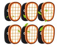 Lot de 6 filtres de rechange for aspirateur à main Philips SpeedPro Max Aqua FC6812 FC6813 FC6822 FC5005/01