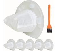 Lot de 6 filtres de rechange pour aspirateur à main sans fil Black & Decker Dustbuster AdvancedClean CHV1410L CHV1410 CHV9610 CHV1210 CHV1510 CHV1410B Dust Buster avec VF110 Compact Hand VAC BDH2000L