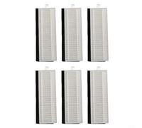 Lot de 6 filtres de rechange pour aspirateur et balai robot ILIFE V3x, accessoires de capture des particules à haute efficacité, papier filtre robuste pour animaux domestiques et enfants