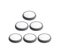 Lot de 6 filtres de rechange pour aspirateur Jimmy B402 JV11 B405 JV12 B45H - Support d'aspiration supérieur - Anti-poussière - Élément HEPA réutilisable et robuste - 2 unités