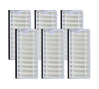 Lot de 6 filtres de rechange pour aspirateur Lefant M1/M2 Pro/U180/T700/M330 en papier filtre HEPA lavable Accessoire ménager