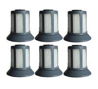 Lot de 6 filtres de rechange pour aspirateur pour VCA351 MVCC33A5, filtre HEPA et filtre en nylon